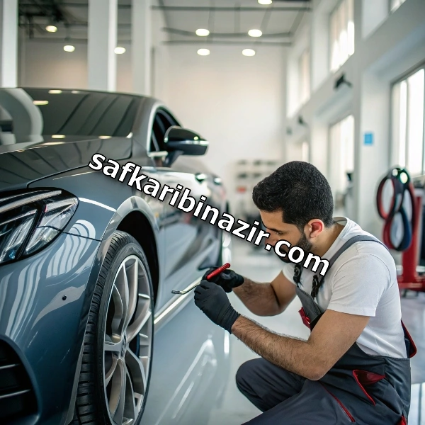 صافکاری pdr در ازگل